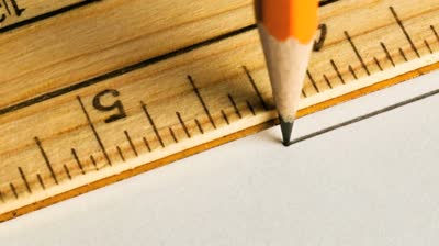 stock-footage-pencil-drawing-a-straight-line-with-a-ruler