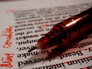 Rödpennor är inte nödvändiga.